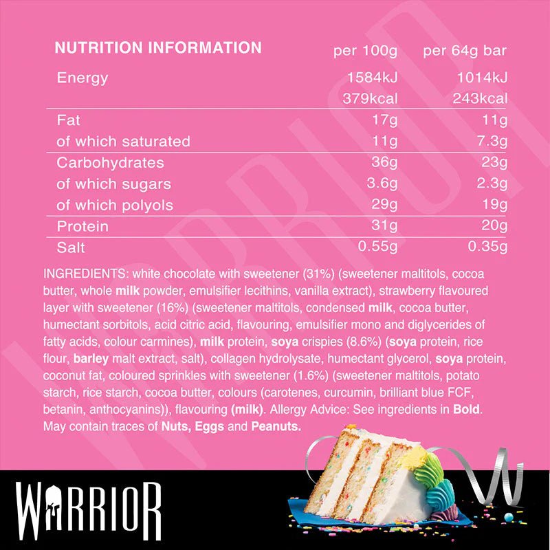 Warrior Crunch - Protein bar